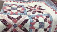 2 quilts approx 90”  x 82” & 72” x 62”
