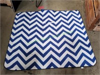 Trail Worthy Blue & White Beach & Picnic Blanket