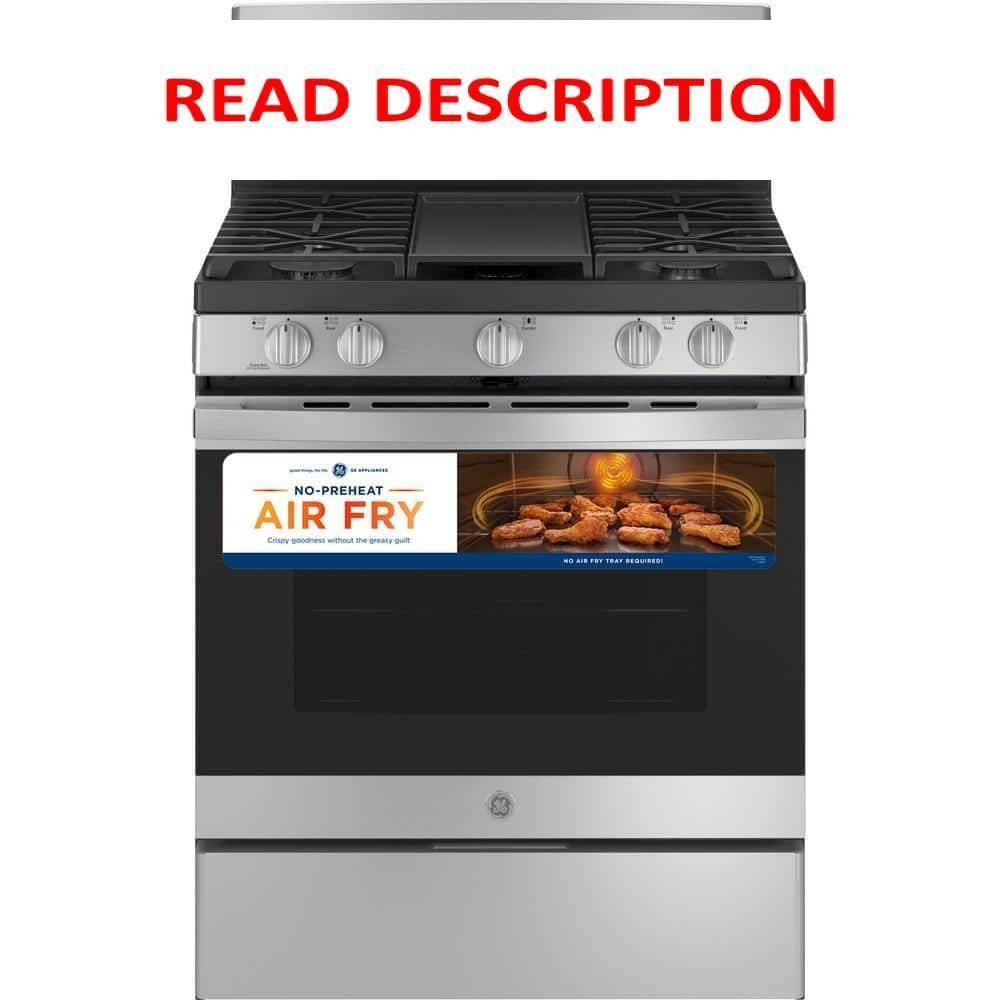 30 in. 5.0 cu. Ft. Gas Range  Convection Oven  SS