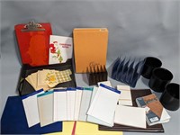 Assorted Plastic Organizers&Office Supplies