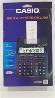 Casio Mini Desktop Printing Calculator in Box