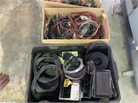 QTY OF STEREO EQUIPMENT & CABLES.