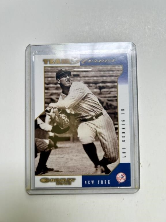 Lou Gehrig 2002 Donruss Team Heroes #336