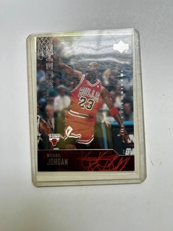 2003-04 Upper Deck Checklist Michael Jordan #299 F