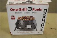 Volcano "One Grill 3 Fuels" Collapsable