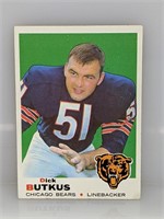 1969 Topps #139 Dick Butkas "Hall Of Fame"