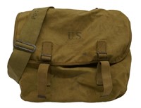 WWII 1941 US Army Named Musette Bag