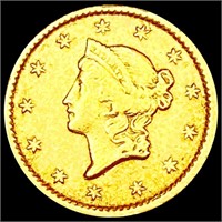 1851 Rare Gold Dollar CLOSELY UNCIRCULATED