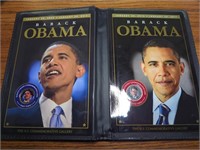 Barack Obama 1st and 2nd Term Coin collection