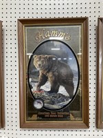 15x24 Inch 1993 Hamms Beer Brown Bear Advertising