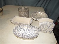 SPONGEWARE BOWLS/CASSEROLES MORE