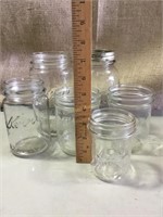 25 Glass fruit jars