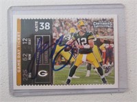 AARON RODGERS SIGNED SPORTS CARD WITH COA