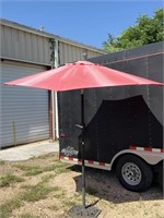 Pink Patio Umbrella