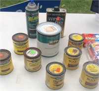 Remaining Contents of Minwax Products
