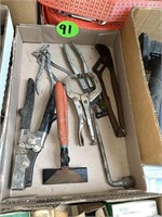 Stapler, Pliers & Assorted Tools