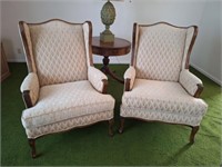 2 Wing Back Chairs