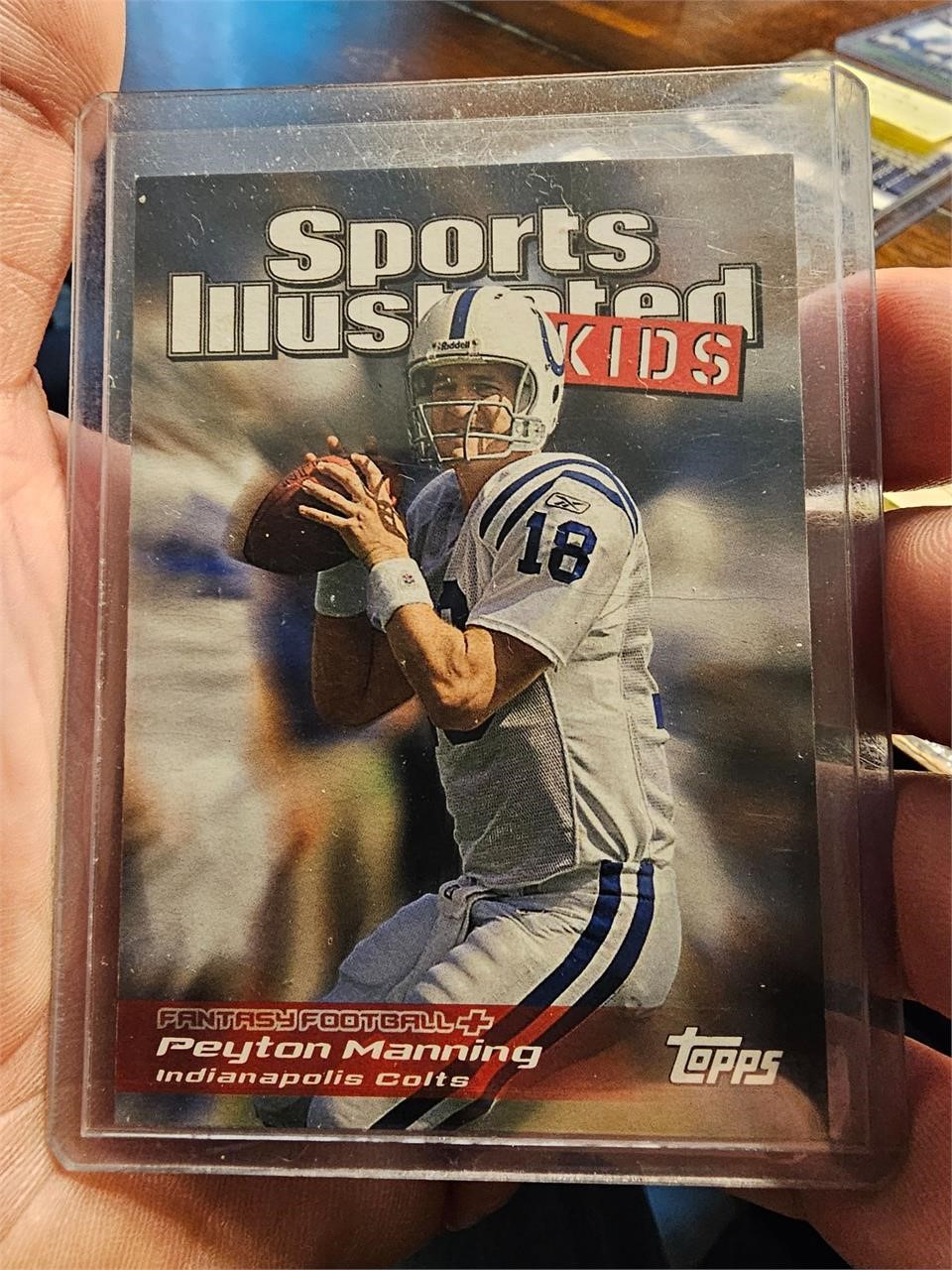 2006 topps peyton manning #519