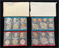 1972 & 1973 US Mint Uncirculated Coin Sets