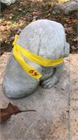 Concrete digging dog, 9” tall