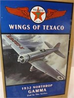 1994 Texaco Gamma Metal Bank Airplane