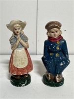 2 Vintage figurines made by Fred Smith