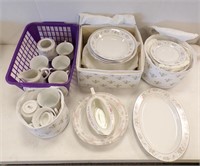 SET OF CANNES CHINA W/SERVING PIECES
