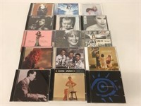15 Assorted Music CDs