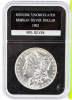 Coin 1902-O Morgan Silver Dollar Certified Unc.