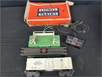 Lionel operating milk, car used, and untested