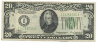 1934 $20 Minneapolis Federal Reserve Note
