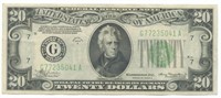 1934-A $20 Chicago Federal Reserve Note