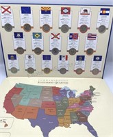 Completed Commemorative Statehood Quarters