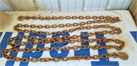 Chain with 2 hooks, 20 foot long
