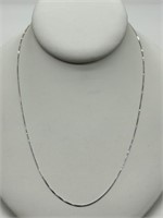 Sterling Silver Silky Chain Necklace