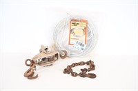 Come Along & Winch Cable W/ Hook