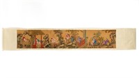 1920S CHINESE EROTIC PAINTED SCROLL ON SILK