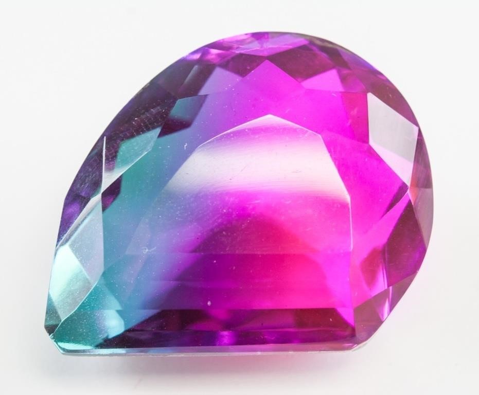 72.35ct Fancy Cut Yellow and Pink Ametrine GGL