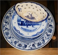 Blue & White Plates, Bowl