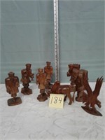 Wood Figurine Carvings