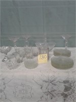 30 Pieces of Cut Glass