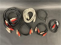 Assortment of Auxiliary Cords and Cables