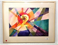 Bobbye Koncak Kaleidoscope Watercolor in
