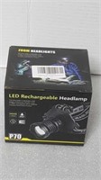 p70 rechargeable headlamp