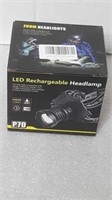 p70 rechargeable headlamp