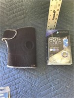 Knee Brace and Hot + Cold Knee Wrap Lot of 2