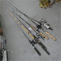Large Lot of Fishing Rods