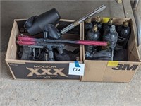 Paintball Guns and CO2 Tanks