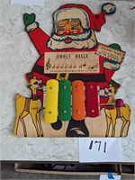 Vintage Christmas Jingle Bell Xylophone