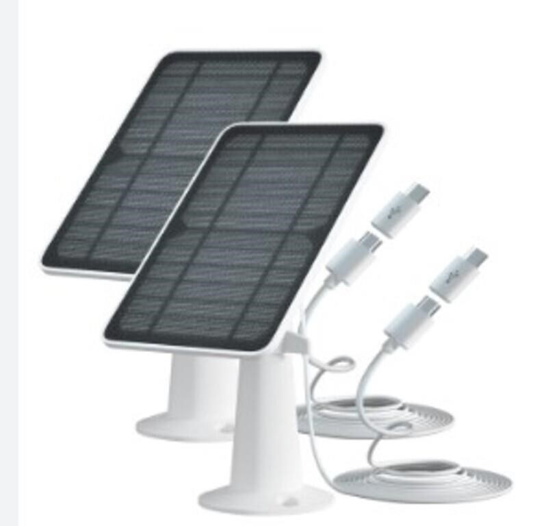 Solar Panels For Wireless Outdoor Security